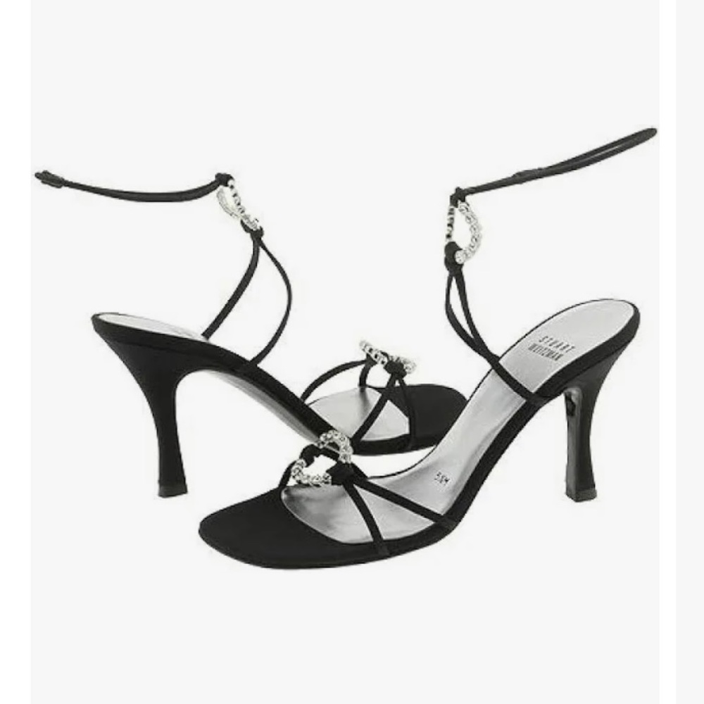 * Stuart Weitzman Icerink black size 7 M